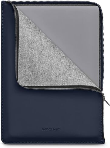 WOOLNUT Matte PU Folio Case Cover for 14-inch MacBook Pro / 13-inch MacBook Pro & Air in Saudi Arabia