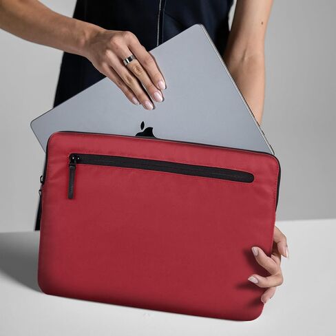 Incase Compact Laptop Sleeve with Flight Nylon MacBook/Laptop/iPad/Tablet Sleeve, and Cover, Lightweight, Weather Resistant, with Slip Pocket for Accessories (Aged Pink, 13-Inch) in Kuwait