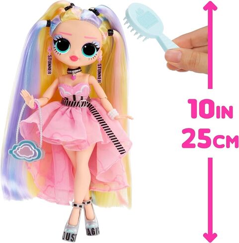 مضحك جداً. مفاجأة OMG Sunshine Stellar Gurl Doll مع تغيير الشعر والأزياء - هدية رائعة للأطفال الذين تتراوح أعمارهم بين 4+ in Kuwait