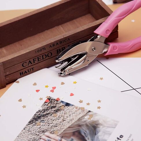 AIEX 1 mm Hole Diameter Hole Diameter Hole Punch with Pink Handle for Craft Paper (Small Circle) in Kuwait