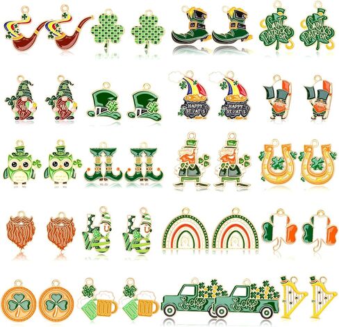 MARFOREVER 40Pcs/20 Pairs Autism Awareness Charms, Autism Charm for Jewelry Making, Autism Alloy Puzzle Pendants for Bracelet Necklace Earrings Making Accessories in Kuwait