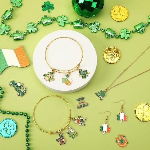 MARFOREVER 40Pcs/20 Pairs Autism Awareness Charms, Autism Charm for Jewelry Making, Autism Alloy Puzzle Pendants for Bracelet Necklace Earrings Making Accessories in Kuwait