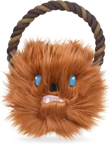 Star Wars for Pets Chewbacca Puppy Teether Toy |Chewbacca Teething Toy for Puppies | Dog Toys, Puppy Teething Toys, Puppy Safe Chew Toys, Dog Chew Toys in Saudi Arabia