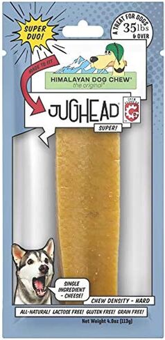 Himalayan Pet Supply Jughead Super Cheese Chew Insert, 100% Natural, Long Lasting, Gluten Free, Healthy & Safe Dog Treats, Lactose & Grain Free, Protein Rich, Dogs 35 lbs and Over, Large in Kuwait
