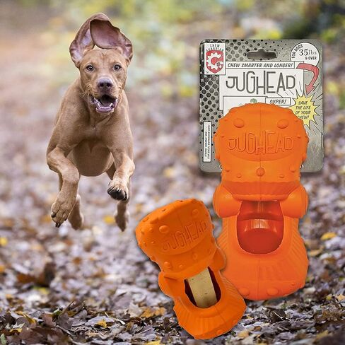 Himalayan Pet Supply Jughead Super Cheese Chew Insert, 100% Natural, Long Lasting, Gluten Free, Healthy & Safe Dog Treats, Lactose & Grain Free, Protein Rich, Dogs 35 lbs and Over, Large in Kuwait