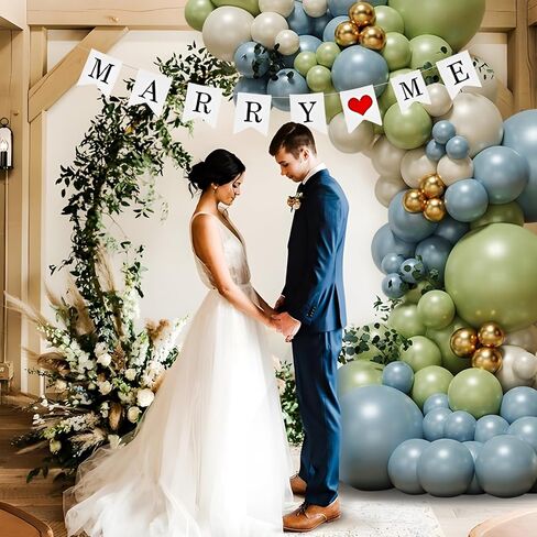 دباني الأزرق الأزرق الأزرق طقم القوس ، 116pcs أخضر أزرق ضباب الأزرق الأزرق البالونات الذهبية الرملية لعيد ميلاد الطفل دش بوهو دش الزفاف الزفاف in Kuwait