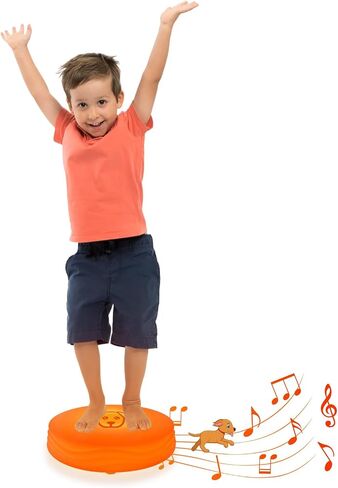 Light Up Music Floor Games, Touch Sensitive Floor Tiles Toddler Toy, Interactive Games for Kids, Musical Toys with Animal Sounds - Yellow (Sheep) in Saudi Arabia