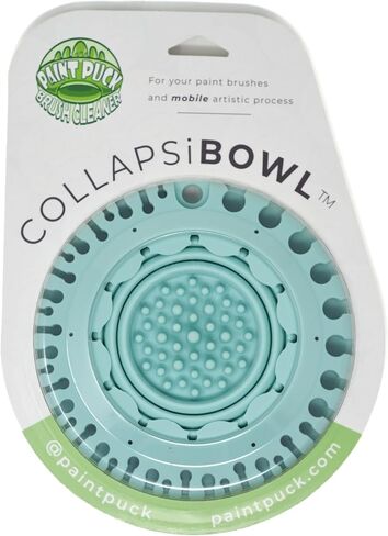 Paint Puck CollapsiBowl Paint Brush Cleaner Rinse Cup, Blue in Saudi Arabia