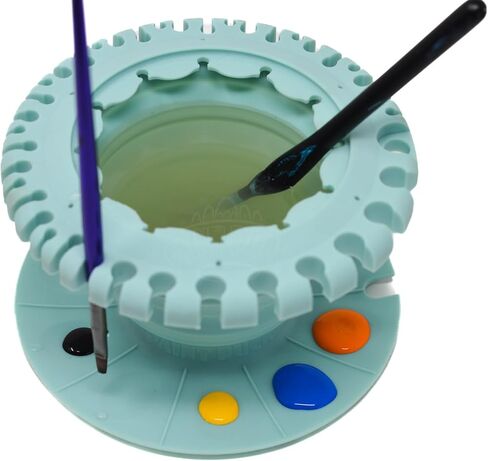Paint Puck CollapsiBowl Paint Brush Cleaner Rinse Cup, Blue in Saudi Arabia