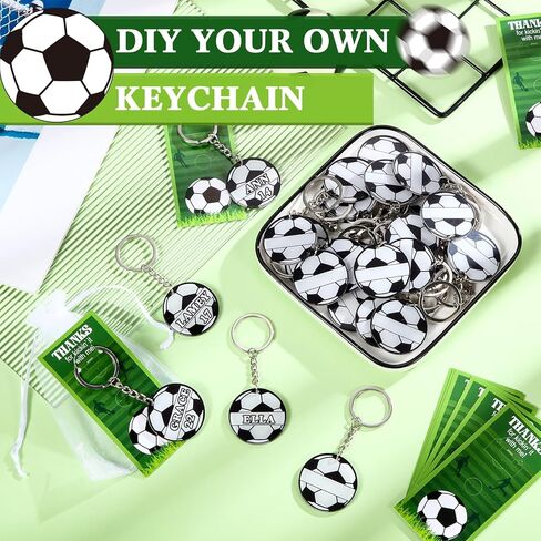 30 Sets Sport Team Party Favors Acrylic DIY Name Keychains Soccer Softball Baseball Keychain Gift for Birthday Party Reward in Kuwait