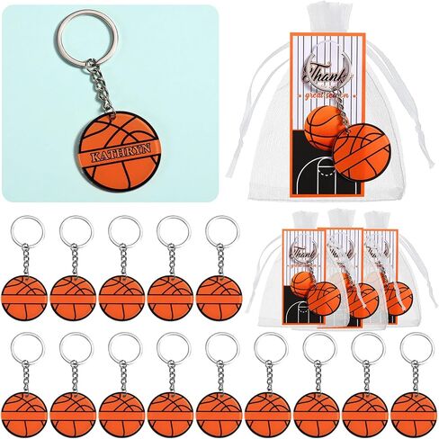 30 Sets Sport Team Party Favors Acrylic DIY Name Keychains Soccer Softball Baseball Keychain Gift for Birthday Party Reward in Kuwait