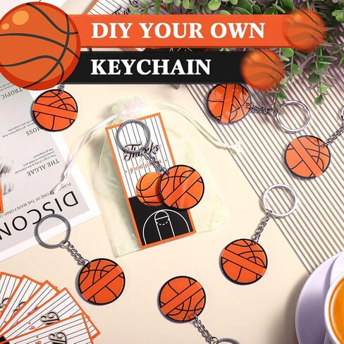 30 Sets Sport Team Party Favors Acrylic DIY Name Keychains Soccer Softball Baseball Keychain Gift for Birthday Party Reward in Kuwait