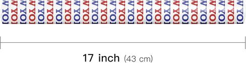 LeZakaa New York Gift Wrapping Paper Roll, New York Lettering in Bule & Red, City Wrapping paper for Birthday, Holiday Vacation Travel Gift Wrap, Mini Roll, 17 inches x 16.4 Feet (23.2 sq.ft.) in Saudi Arabia