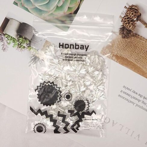 Honbay 50PCS Alloy Bee Honeybee Charm Pendants, DIY Craft Jewelry Making Accessory, 21x16mm (Antique bronze) in Saudi Arabia