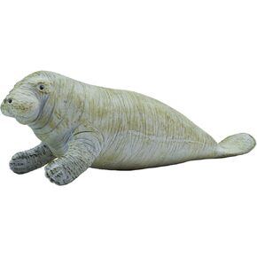 Safari Ltd. Manatee Figurine - Detailed 6" Plastic Model Figure - Fun Educational Play Toy for Boys, Girls & Kids Ages 3+