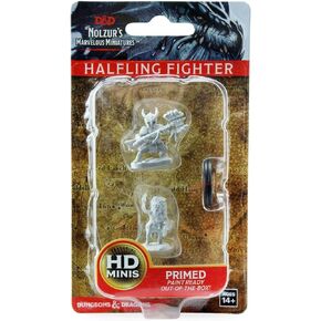 NECA D&D Nolzurs Marvelous Unpainted Miniatures: Wave 6: Female Halfing Fighter