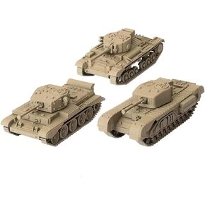 World of Tanks: U.K. Tank Platoon Expansion - Cromwell, Churchill VII, Valentine - WOT Miniatures Game, War & Military, RPG, Tabletop Gaming, WOT65