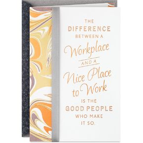 Hallmark Coworker Goodbye Card (Thank You For Everything)