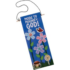 Lifeway Kids VBS 2025 مكبّر! شعار الجدار معلق حزمة الحرفية