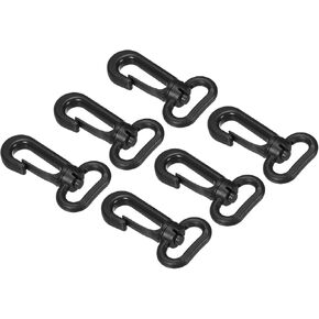 PATIKIL Plastic Swivel Snap Hook, Rotary Lobster Clasp Buckle for Travel Sport Backpack Luggage Webbing Strap