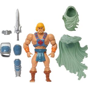 Masters of the Universe Mattel Origins Turtles of Grayskull Action Figure & Accessories, Stealth Ninja He-Man Collectible Toy with 16 Joints, TMNT & Motu Crossover