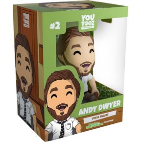 You tooz Andy Dwyer 4.6" Vinyl Figure, Official Licensed Collectible Andy Dwyer from Parks and Recreation, by You tooz NBC Universal Collection