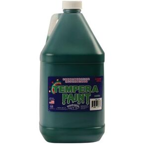 Constructive Playthings Gallon Tempera Paint, Drip-Free, Ready to Pour Yellow Paint with Rich, Creamy Consistency, Thick Formula, Classroom Art Supplies, Washable, Allergen-Free, All Ages