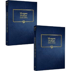 Whitman US Morgan Dollar Album Two Volume Set 1878-1921#9128 and #9129