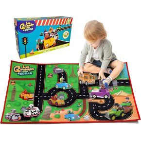 La Granja de Zenon Kids Car Bartolito la vaca lola abory car toys تسحب السيارات لألعاب الصبي
