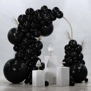 PartyWoo Dark Green Balloons 99 pcs Different Sizes of 36 18 12 10 5 Inch Hunter Emerald Forest Green Balloon Arch Kit Garland for Graduation Christmas Jungle Birthday Party Decorations Green-Y56