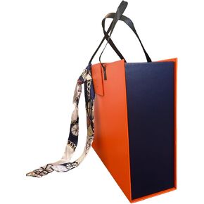 Generic Large Magnetic orange Gift Box set with Lid for Presents - Perfect Bridesmaid Proposal or Groomsmen Gift Box, Big Surprise for Birthday Gifts - Bulk Gift Boxes with Lids for Presents