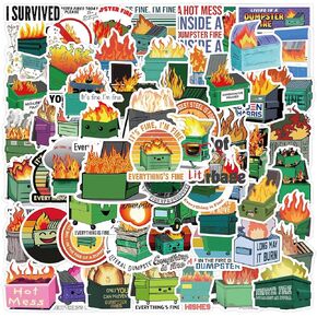 50PCS Train Stickers Waterproof Vinyl Water Bottle Decal Laptop Mobile Phone Skateboard Guitar Scrapbook Bicycle Bumper Luggage Motorcycle DIY Birthday Gifts and Decorations for Children and Teenagers