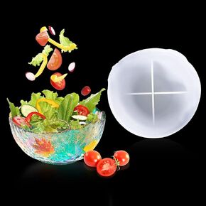 iSuperb Bowl Resin Molds Storage Silicone Mold Rolling Tray Molds Epoxy Resin Casting Irregular Bowl Mold for Fruit Plate Jewelry Dish Potted Plant Stand Home Decoration (Bowl Resin Molds)