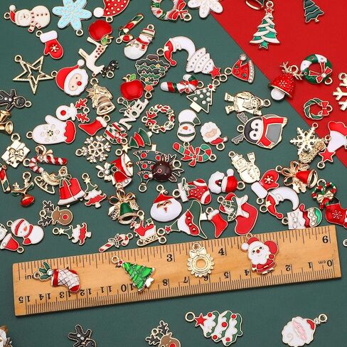 SANNIX 110Pcs St. Patrick's Day Charms St. Patrick's Shamrock Charms Green Charms Gold Enamel Charms for Jewelry Making Bracelets Necklaces Earrings Craft in Kuwait