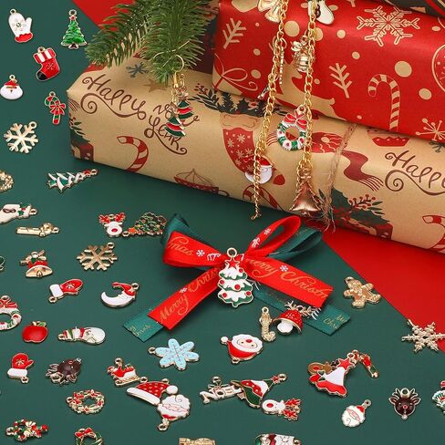 SANNIX 110Pcs St. Patrick's Day Charms St. Patrick's Shamrock Charms Green Charms Gold Enamel Charms for Jewelry Making Bracelets Necklaces Earrings Craft in Kuwait