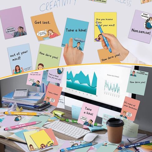 Spiareal 20 Pcs Positive Motivational Inspirational Gifts Set Pens Sticky Notes Motivational Ballpoint Inspirational Notepads Journal Bulk for Teachers Nurse Coworkers Office Christmas Gift Supply in Saudi Arabia