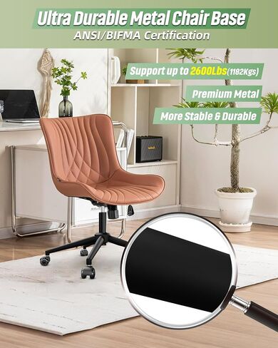 Sytopia 24''(60cm) Office Chair Base Replacement, Heavy Duty Replacement Parts(2400Lbs), Desk Chair Reinforced Metal Leg, Universal Caster and Gas Cylinder Size, Matte Black in Saudi Arabia