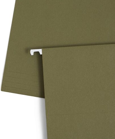 Blue Summit Supplies Hanging File Folders, 75 Pack, Reinforced Hanging Folders Letter Size, Standard File Folders for Filing Cabinet, Hanging File Organizer, Green in Kuwait