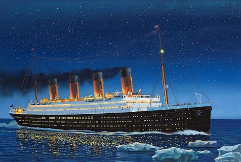 Revell of Germany 05210 RMS Titanic Plastic Model Kit, Brown in Saudi Arabia