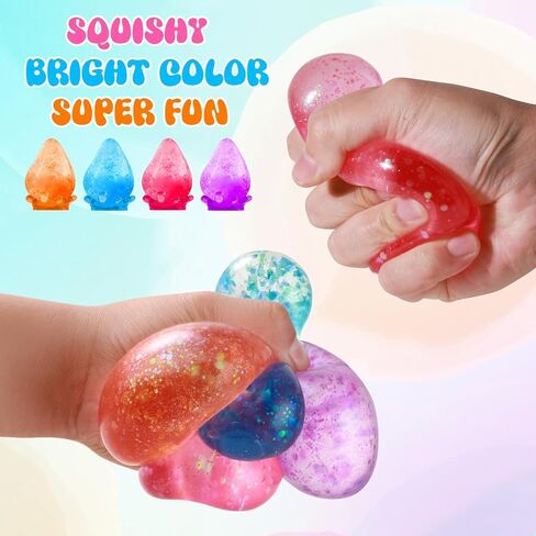 Fidget Cube Stress Relief, Anxiety Squishies, Ice Squishy Stress Cube, Sensory Toys for Kids with Autism, Calming Toys (1pack) in Saudi Arabia