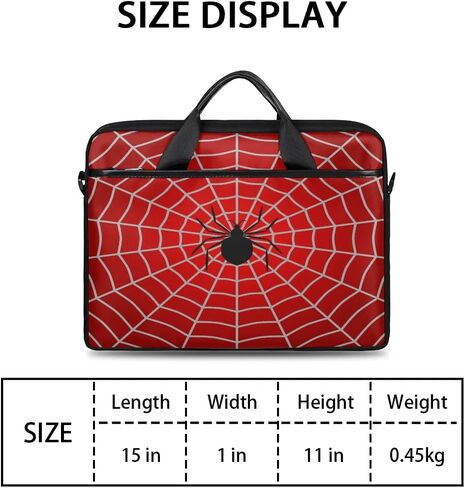 Laptop Bag for Women Men, 15.6 inch Messenger Shoulder Bags, Water Resistant Computer Bag Sleeve in Kuwait