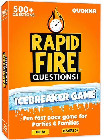 بطاقات Quokka Icebreaker مع 500+ سؤال - لعبة بطاقات محادثة عائلية للبالغين - كسر لعبة Ice Family Game للأطفال 8-12 - مثالية للعائلة أو لعبة البالغين. in Kuwait