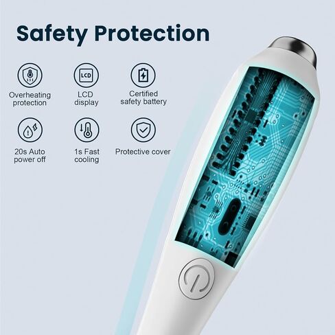 Thread Burner, USB Rechargeable Thread Zapper with LCD Display, Burn and Melt Easily, Cautery Pen for Beading, Weaving, Sewing, Leather & Jewelry Making in Saudi Arabia