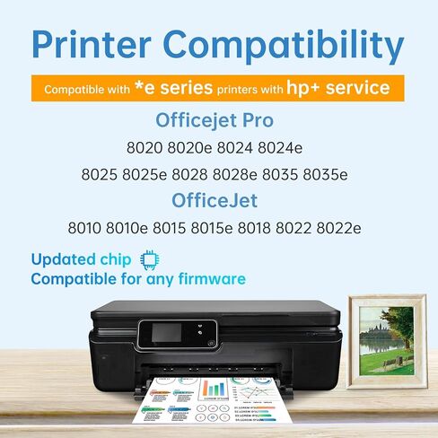 LEMERO 910XL Ink Cartridges Combo Pack Replacement for HP 910 910XL Ink Work for HP OfficeJet 8012e 8014e 8015e 8010e 8022e OfficeJet Pro 8025e 8020e 8028e 8034e 8035e 8020, 4-Pack in Saudi Arabia