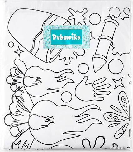 Dvbonike Jumbo Mandala Coloring Poster Giant Flower DIY Drawing Paper Craft in Kuwait