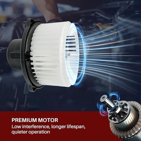 AC Heater Blower Motor Fit for Infiniti for Nissan Altima 272206CA0A, 272251EA0A, 272253TA1A, 272256CA0A, 27225AM611, 27225JK60B, 27225JK60D, 27225JK60E, 27225JK61A, BM00156C, PM9316, 75850 in Saudi Arabia