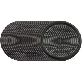Bikicoco 1-1/4 '' Metal O-Ring Connector Round Round Round Loops Non Welded for Bass Wbling Pres