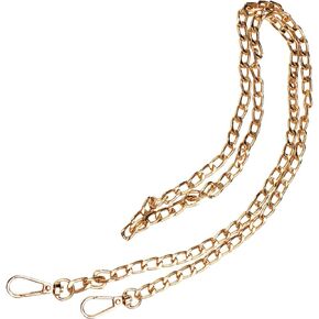 1Pc Gold Retractable Chain Necklace Lanyards for Women Lanyards for Badge Holder Ornaments Convenient to Carry Easy to Use for ID Badges Stylish Key Lanyard, Identification Badges and Supplies