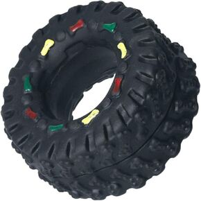 Dog Cat Chew Toys, Tires Toys for Dogs Natural Rubber Dog Toys for Extreme Chewers TiresToys for Small Medium Dogs & Cats Intelligence Training Sports Training