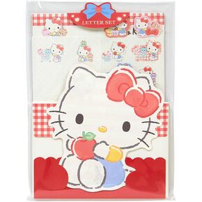 Sanrio 493899 مجموعة رسائل الأحرف ، لفة القرفة ، الحزمة: تقريبا. عرض 6.3 × العمق 0.3 × الارتفاع 8.7 بوصة (16 × 0.8 × 22 سم)